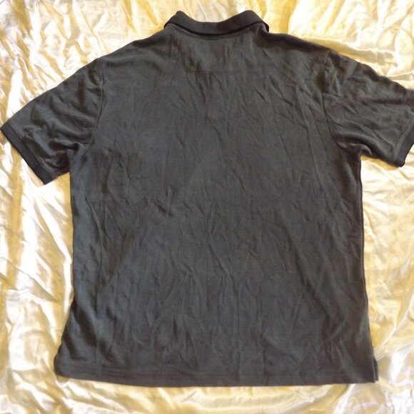Tommy Bahama Modal Blend Gray Chevron Polo Shirt Men's Size XL - Picture 6 of 6